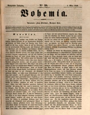 Bohemia Freitag 6. März 1846