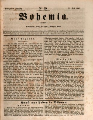 Bohemia Freitag 22. Mai 1846