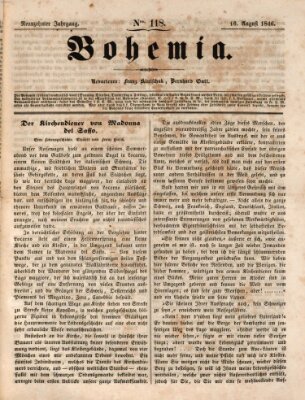 Bohemia Sonntag 16. August 1846