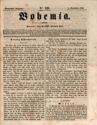 Bohemia Freitag 4. September 1846