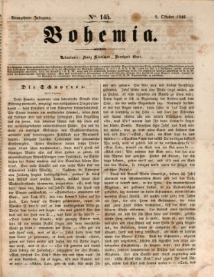 Bohemia Freitag 2. Oktober 1846