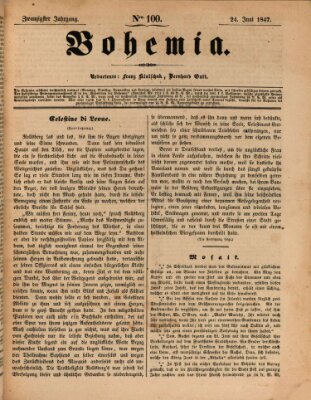 Bohemia Donnerstag 24. Juni 1847