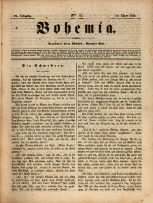 Bohemia Dienstag 11. Januar 1848