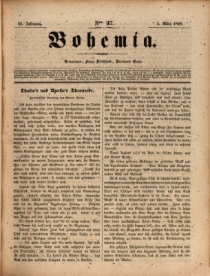 Bohemia Sonntag 5. März 1848