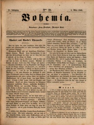 Bohemia Donnerstag 9. März 1848