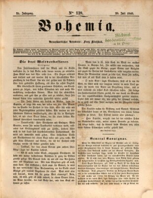 Bohemia Freitag 28. Juli 1848