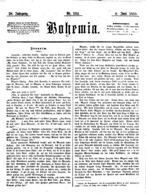 Bohemia Freitag 8. Juni 1855