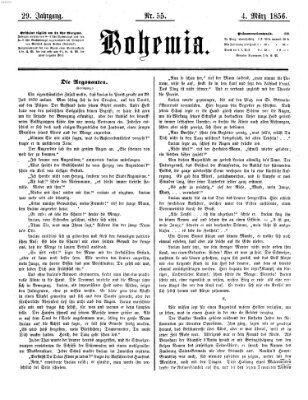Bohemia Dienstag 4. März 1856