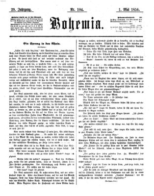 Bohemia Donnerstag 1. Mai 1856