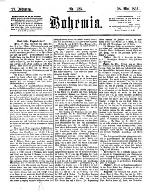 Bohemia Mittwoch 28. Mai 1856