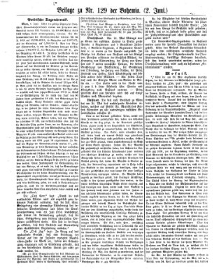 Bohemia Montag 2. Juni 1856