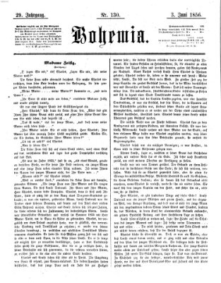 Bohemia Dienstag 3. Juni 1856