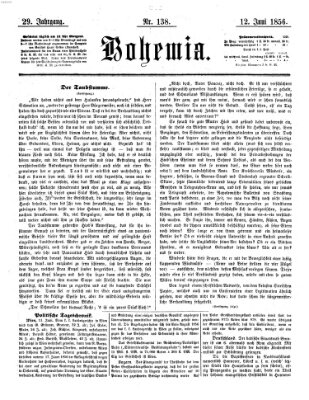 Bohemia Donnerstag 12. Juni 1856
