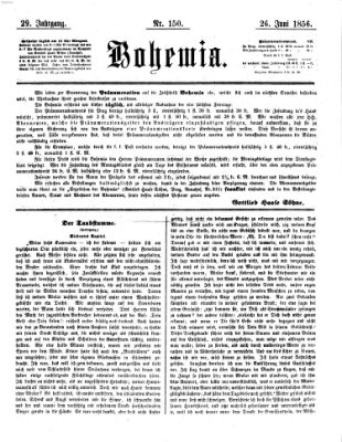 Bohemia Donnerstag 26. Juni 1856
