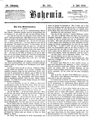 Bohemia Dienstag 8. Juli 1856