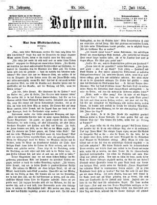 Bohemia Donnerstag 17. Juli 1856