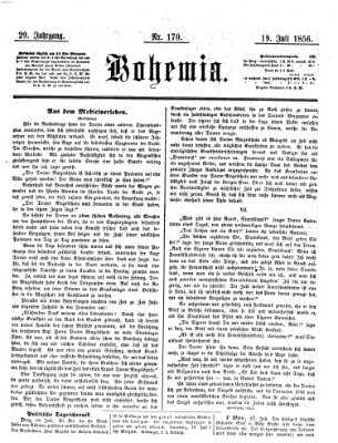 Bohemia Samstag 19. Juli 1856