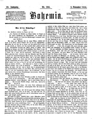 Bohemia Samstag 8. November 1856