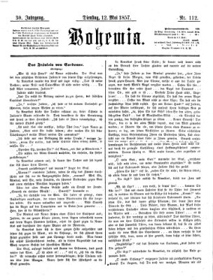 Bohemia Dienstag 12. Mai 1857