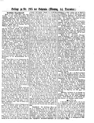 Bohemia Montag 14. Dezember 1857