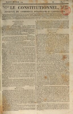 Le constitutionnel Dienstag 8. Februar 1820