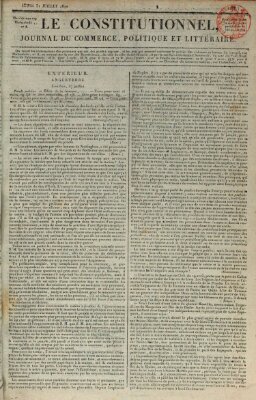 Le constitutionnel Montag 31. Juli 1820