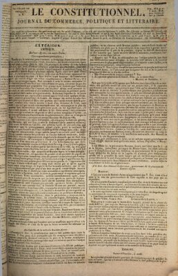 Le constitutionnel Sonntag 13. August 1820