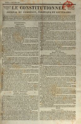 Le constitutionnel Donnerstag 10. Januar 1822