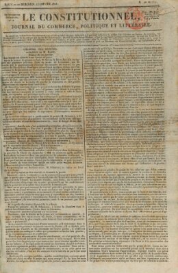 Le constitutionnel Mittwoch 23. Januar 1822