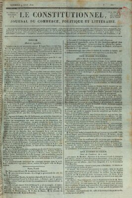 Le constitutionnel Freitag 9. August 1822