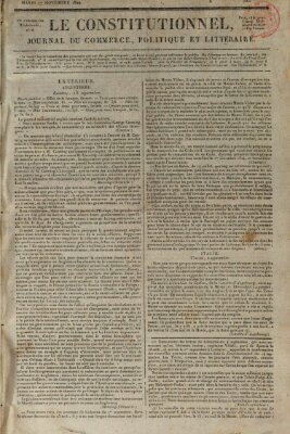 Le constitutionnel Dienstag 17. September 1822