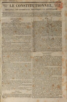 Le constitutionnel Freitag 20. September 1822