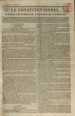 Le constitutionnel Sonntag 5. Januar 1823