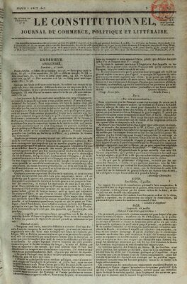 Le constitutionnel Dienstag 5. August 1823