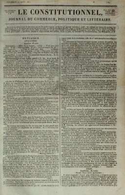 Le constitutionnel Freitag 22. August 1823