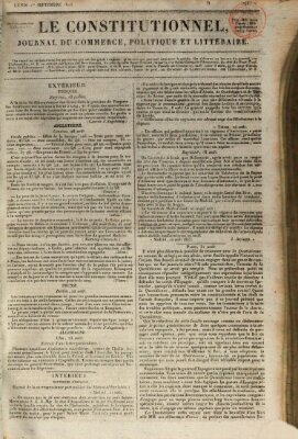 Le constitutionnel Montag 1. September 1823