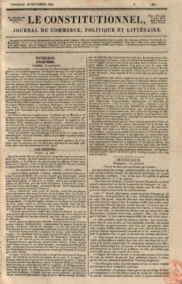 Le constitutionnel Freitag 26. September 1823