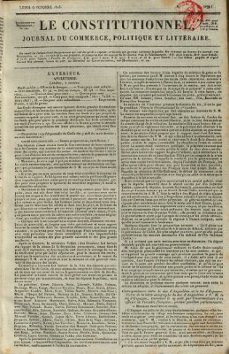 Le constitutionnel Montag 6. Oktober 1823