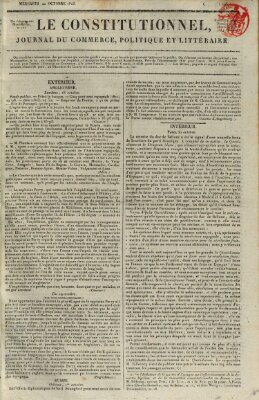 Le constitutionnel Mittwoch 22. Oktober 1823