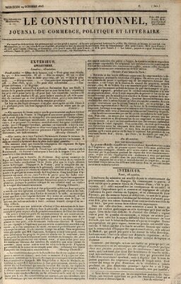 Le constitutionnel Mittwoch 29. Oktober 1823
