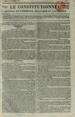 Le constitutionnel Samstag 1. November 1823