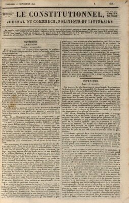 Le constitutionnel Freitag 14. November 1823