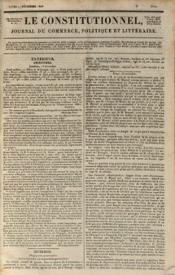 Le constitutionnel Montag 17. November 1823