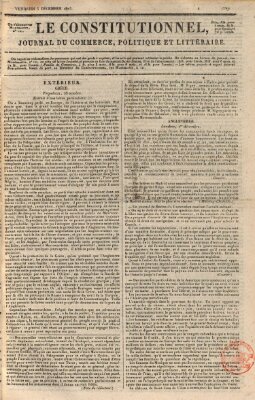 Le constitutionnel Freitag 5. Dezember 1823