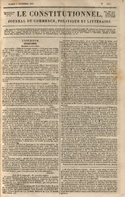 Le constitutionnel Samstag 6. Dezember 1823