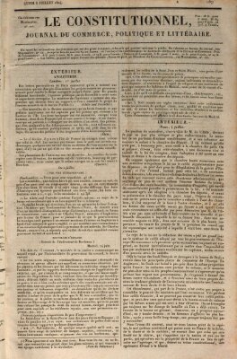 Le constitutionnel Montag 5. Juli 1824