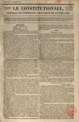 Le constitutionnel Sonntag 25. Juli 1824