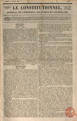Le constitutionnel Samstag 31. Juli 1824