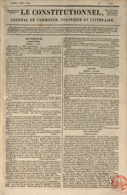 Le constitutionnel Montag 9. August 1824
