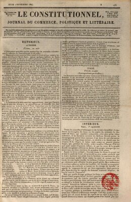 Le constitutionnel Donnerstag 2. September 1824